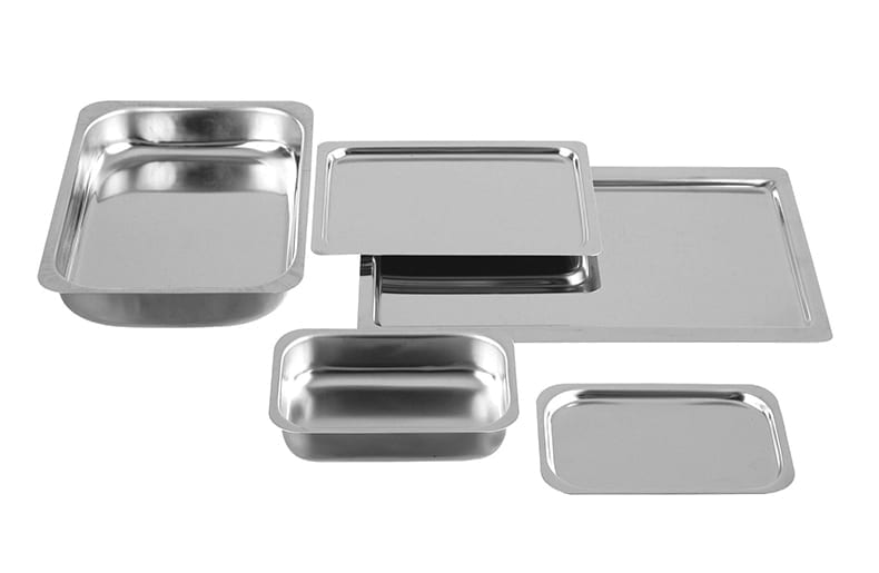 Hygienic Stainless Steel Trays