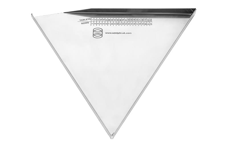Triangular Tablet Counting Tray
